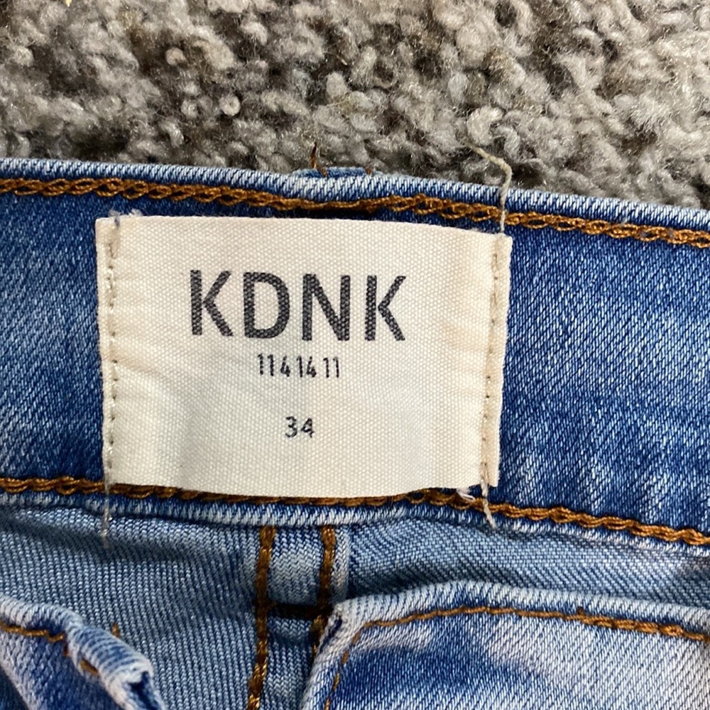 KDNK Blue Ripped Jeans - Picture 2 of 4